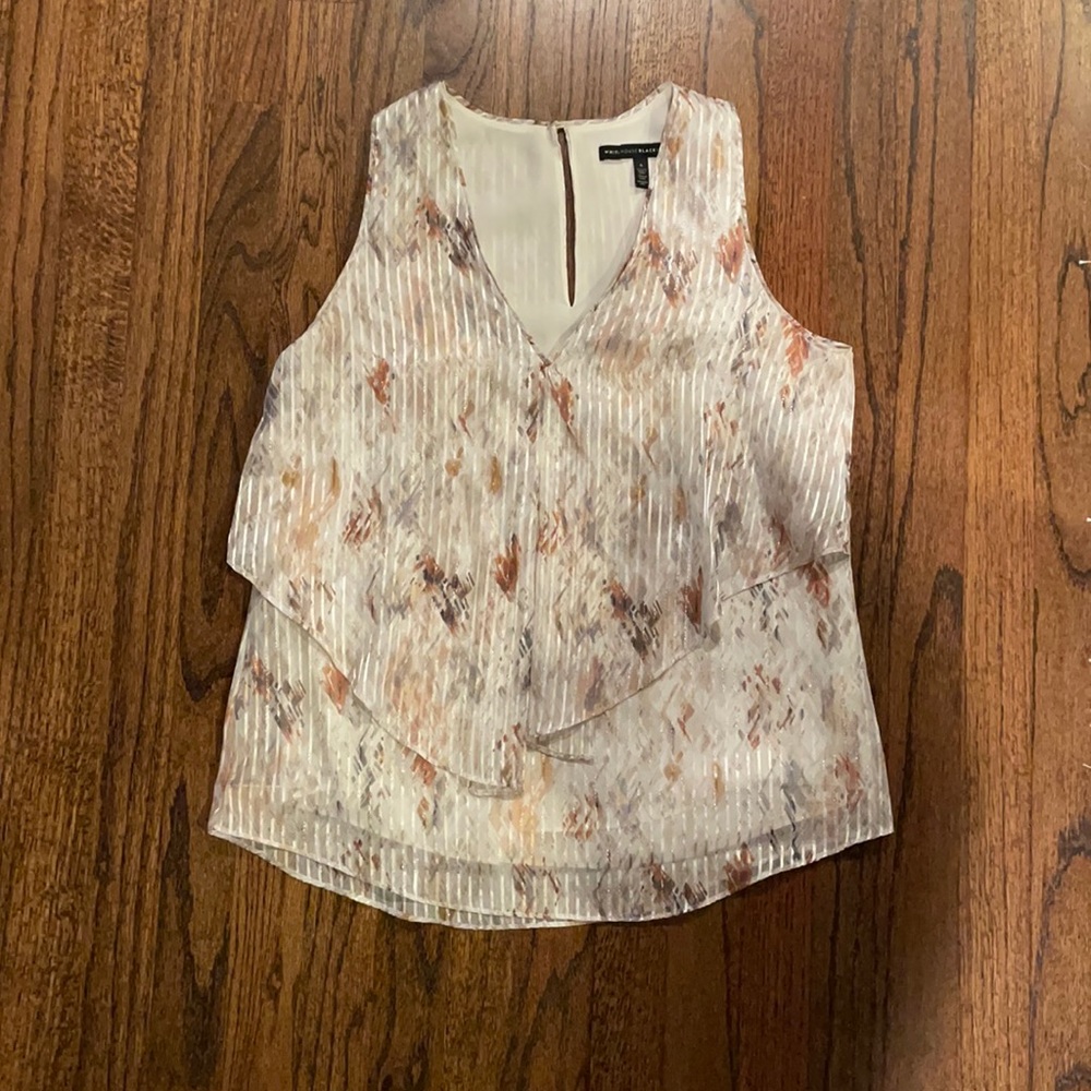 White House Black Market Flowing Tank Top